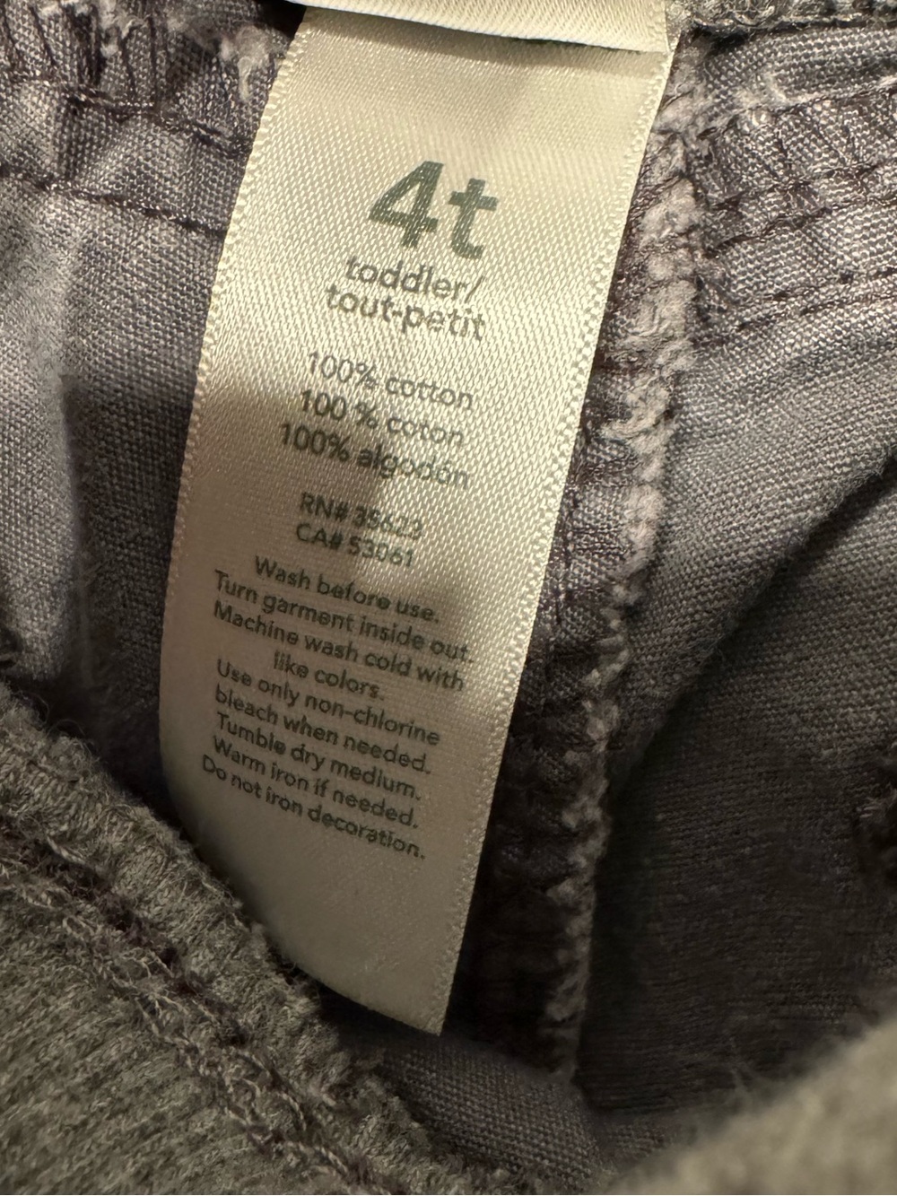 Carter’s Pull-On Drawstring Pants - Picture 3 of 3